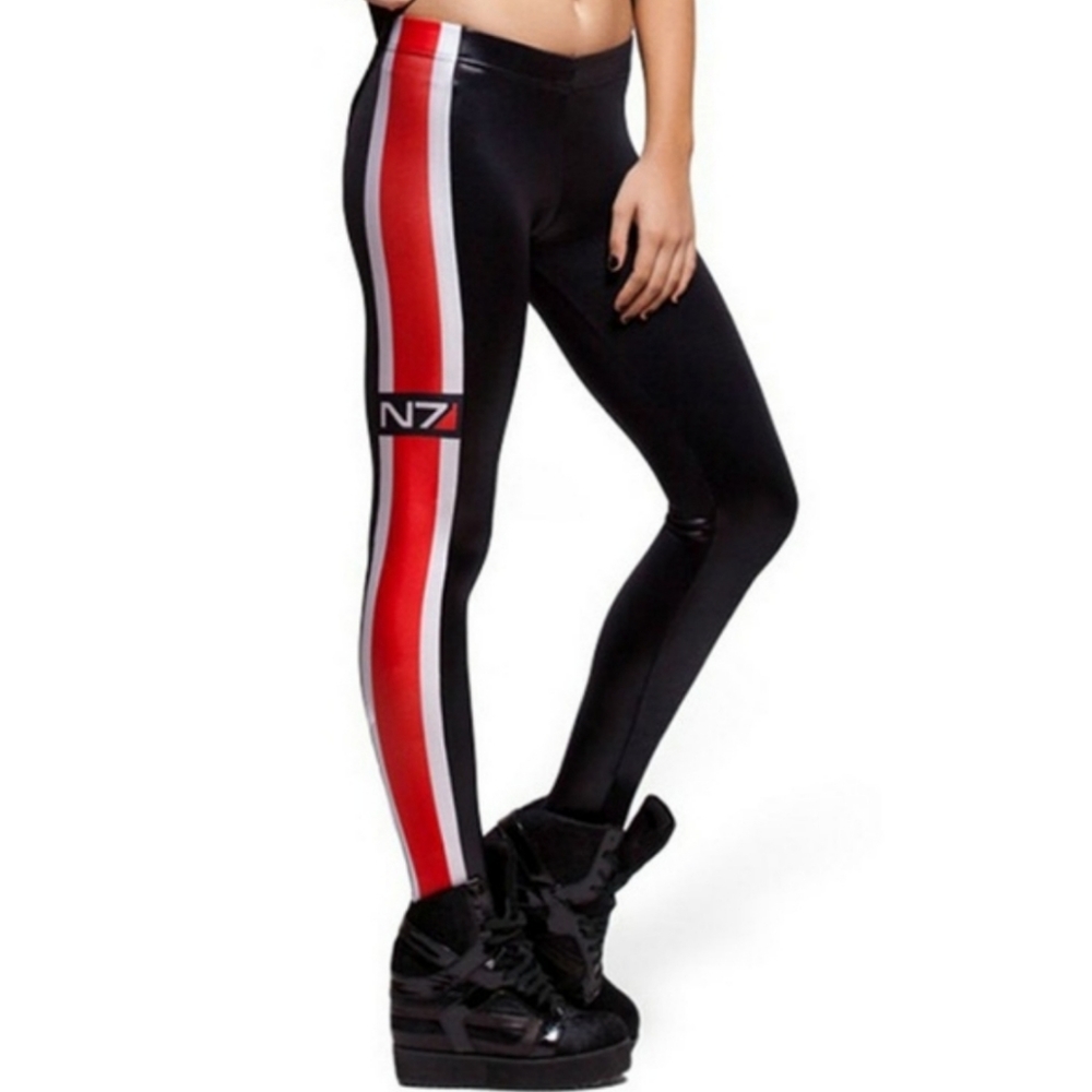 SOLD Mass Effect N7 Leggings NWOT